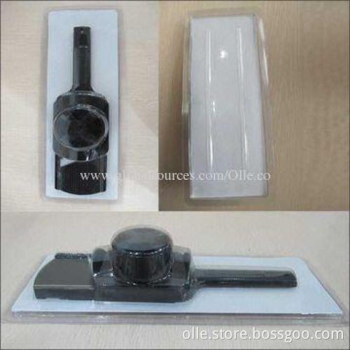 Double-edged Ceramic Mandolin Slicer with BSCI, LFGB, FDA, TUV, SGS, REACH Marks